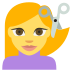 person getting haircut on platform EmojiTwo