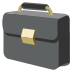 briefcase on platform EmojiTwo