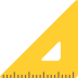 triangular ruler on platform EmojiTwo