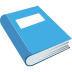 blue book on platform EmojiTwo