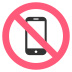 no mobile phones on platform EmojiTwo