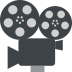 film projector on platform EmojiTwo