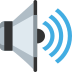 speaker high volume on platform EmojiTwo
