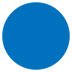 blue circle on platform EmojiTwo