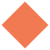 large orange diamond on platform EmojiTwo