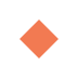 small orange diamond on platform EmojiTwo