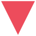 red triangle pointed down on platform EmojiTwo