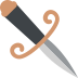 dagger on platform EmojiTwo