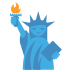 Statue of Liberty on platform EmojiTwo