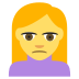 person frowning on platform EmojiTwo