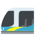 light rail on platform EmojiTwo