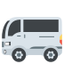 minibus on platform EmojiTwo