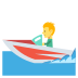 speedboat on platform EmojiTwo