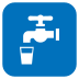 potable water on platform EmojiTwo