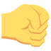 right-facing fist on platform EmojiTwo