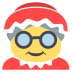 Mrs. Claus on platform EmojiTwo