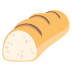 baguette bread on platform EmojiTwo