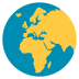 earth africa on platform EmojiTwo