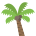 palm tree on platform EmojiTwo