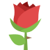 rose on platform EmojiTwo