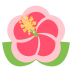 hibiscus on platform EmojiTwo