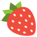 strawberry on platform EmojiTwo