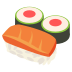 sushi on platform EmojiTwo