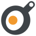fried egg on platform EmojiTwo