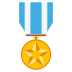 medal on platform EmojiTwo