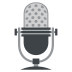 studio microphone on platform EmojiTwo