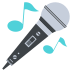 microphone on platform EmojiTwo