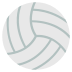 volleyball on platform EmojiTwo