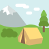 camping on platform EmojiTwo
