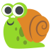 snail on platform EmojiTwo