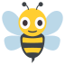 bee on platform EmojiTwo