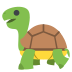 turtle on platform EmojiTwo