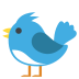 bird on platform EmojiTwo