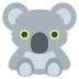koala on platform EmojiTwo