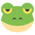 frog on platform EmojiTwo