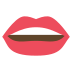lips on platform EmojiTwo