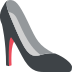 high heel on platform EmojiTwo