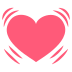 heartbeat on platform EmojiTwo