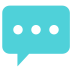 speech balloon on platform EmojiTwo