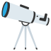 telescope on platform EmojiTwo
