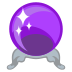 crystal ball on platform EmojiTwo