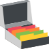 card file box on platform EmojiTwo