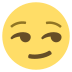 smirk on platform EmojiTwo