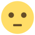 neutral face on platform EmojiTwo