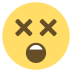 dizzy face on platform EmojiTwo