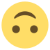 upside down face on platform EmojiTwo